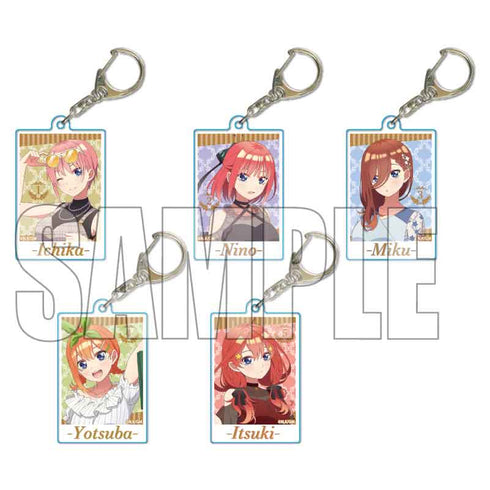『映画 五等分の花嫁』トレーディングアクリルキーホルダー ショッピングデートver. BOX